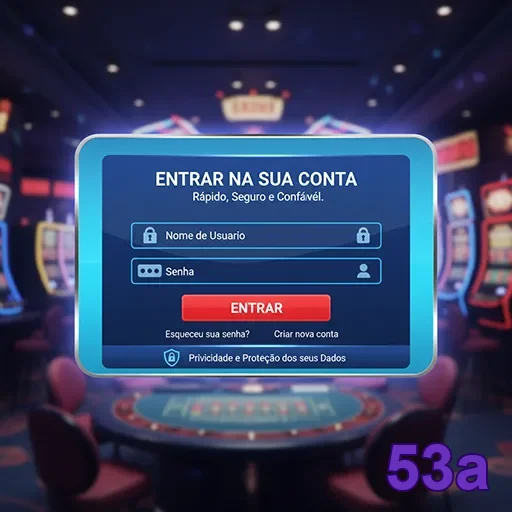 Tela de conta com privacidade e controle de acesso